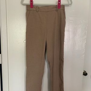 Soft Beige/Brown Slacks sz 4